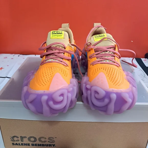 Crocs Salehe Bembury x Pollex Juniper Apricot Mens Size 6 Womens 8 - Picture 2 of 8